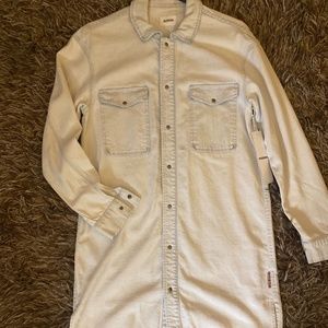 Hudson Jeans denim shirt dress
